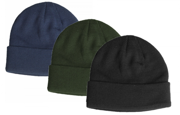 Rollstrickmütze Watchcap Rollmütze Mütze Wintermütze Strickmütze Feinstrick
